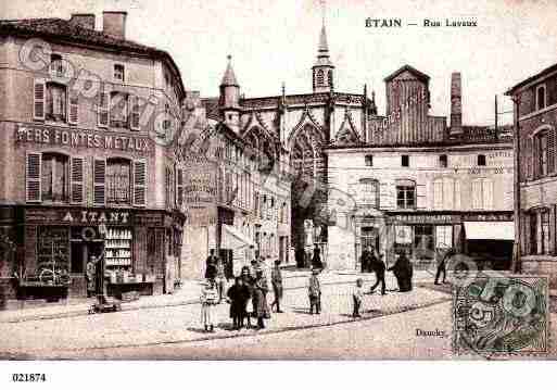 Ville de ETAIN, carte postale ancienne