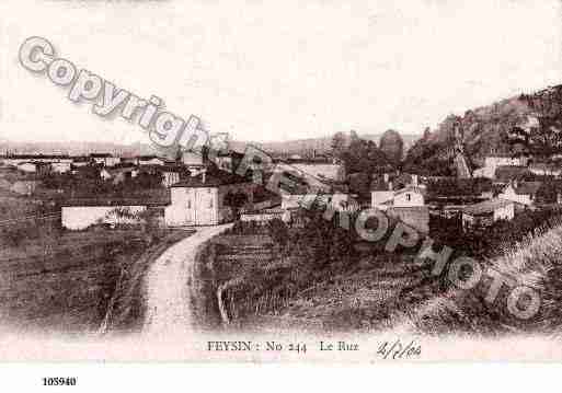 Ville de FEYZIN, carte postale ancienne