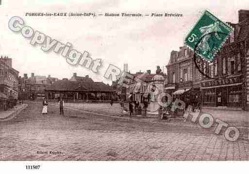 Ville de FORGESLESEAUX, carte postale ancienne
