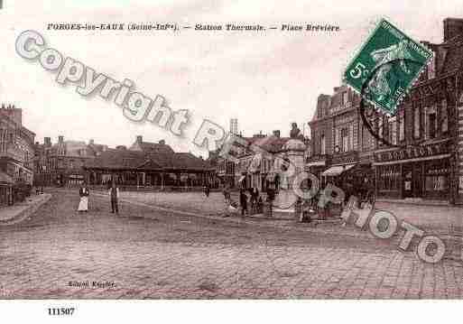 Ville de FORGESLESEAUX, carte postale ancienne