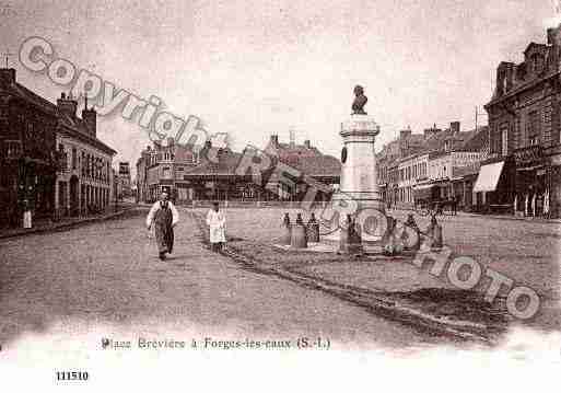 Ville de FORGESLESEAUX, carte postale ancienne