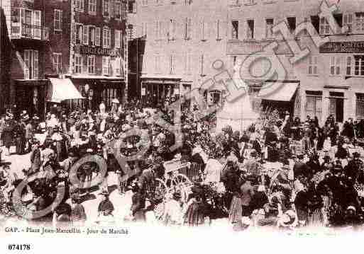 Ville de GAP, carte postale ancienne