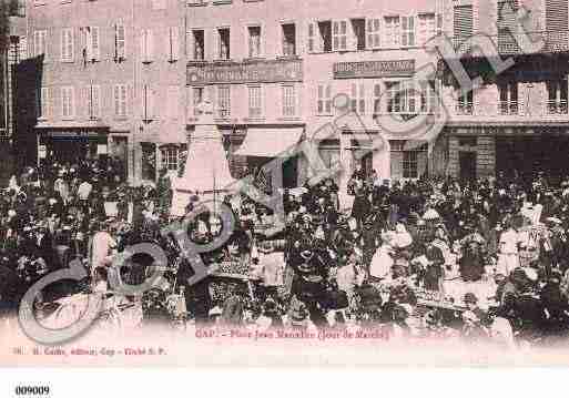 Ville de GAP, carte postale ancienne