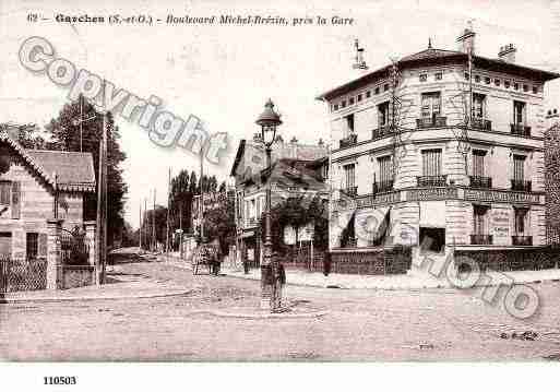 Ville de GARCHES, carte postale ancienne