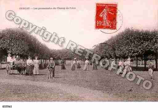 Ville de GENCAYPUYRABIER, carte postale ancienne