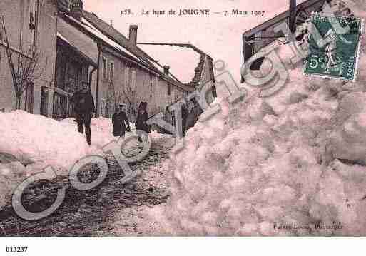 Ville de JOUGNE, carte postale ancienne