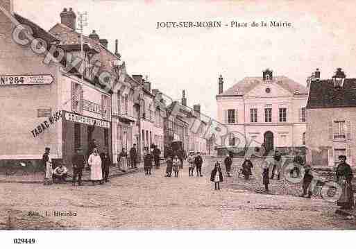 Ville de JOUYSURMORIN, carte postale ancienne