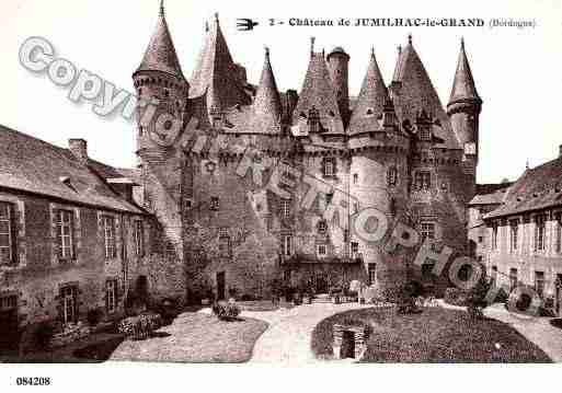 Ville de JUMILHACLEGRAND, carte postale ancienne