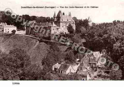 Ville de JUMILHACLEGRAND, carte postale ancienne