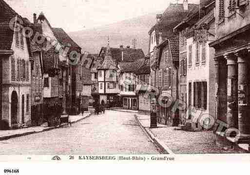 Ville de KAYSERSBERG, carte postale ancienne