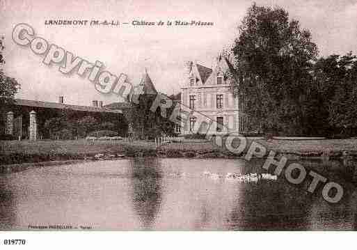 Ville de LANDEMONT, carte postale ancienne