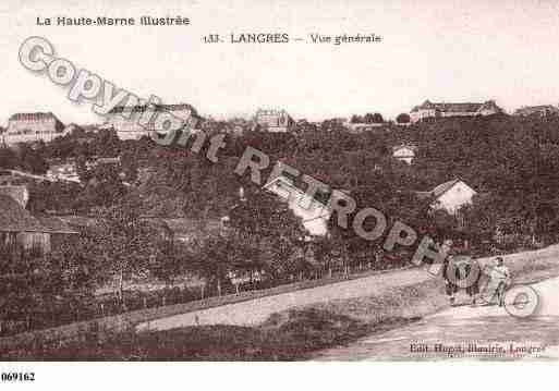 Ville de LANGRES, carte postale ancienne