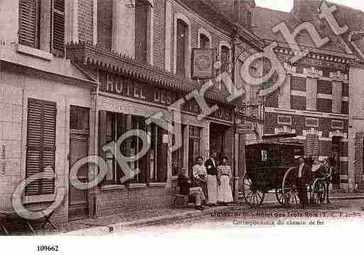 Ville de LIESSE, carte postale ancienne