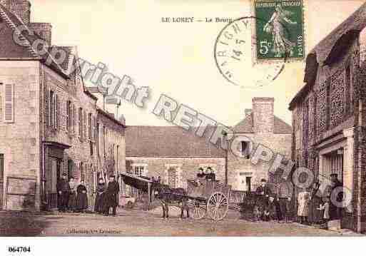 Ville de LOREY(LE), carte postale ancienne