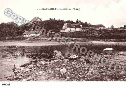 Ville de MARRAULT, carte postale ancienne