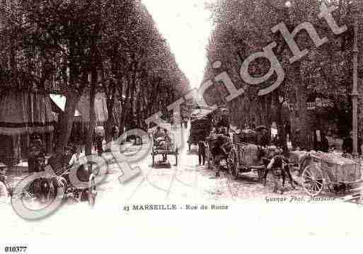 Ville de MARSEILLE, carte postale ancienne