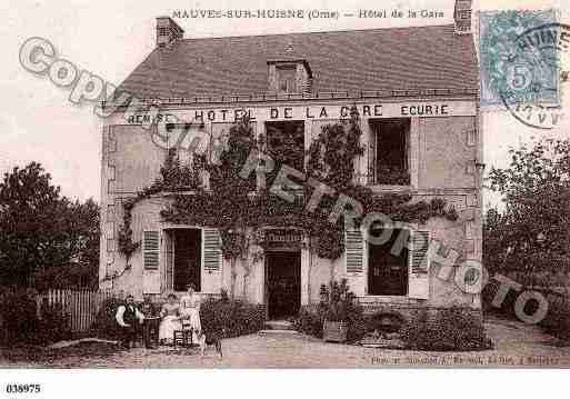 Ville de MAUVESSURHUISNE, carte postale ancienne