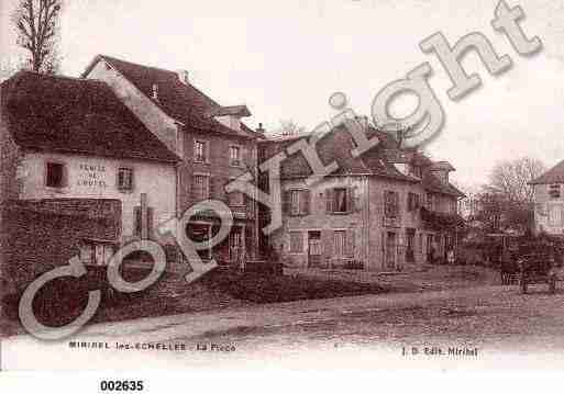 Ville de MIRIBELLESECHELLES, carte postale ancienne