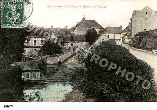 Ville de MOLESMES, carte postale ancienne