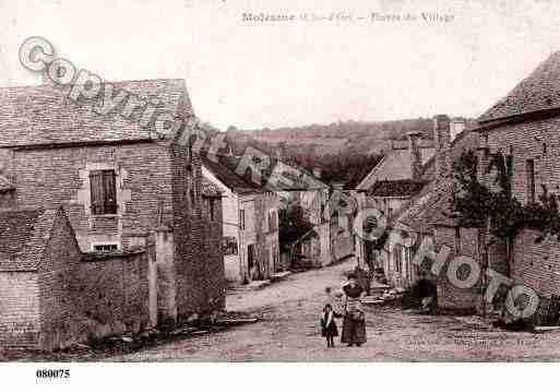 Ville de MOLESMES, carte postale ancienne