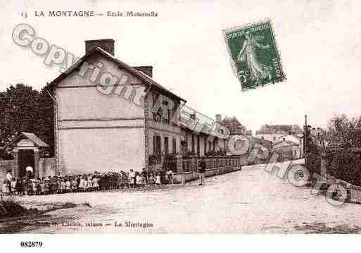 Ville de MONTAGNE(LA), carte postale ancienne