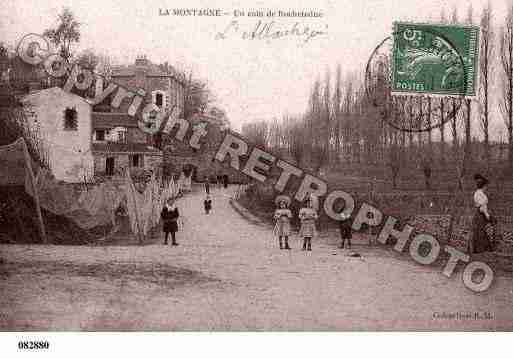 Ville de MONTAGNE(LA), carte postale ancienne