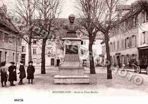 Ville de MONTBELIARD, carte postale ancienne