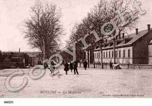 Ville de MOULINS, carte postale ancienne