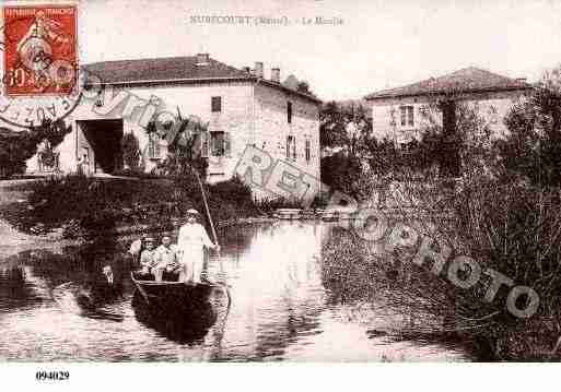 Ville de NUBECOURT, carte postale ancienne