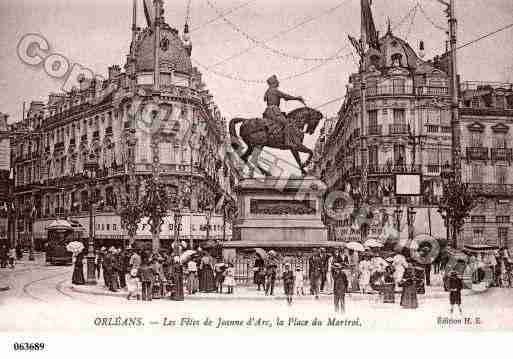 Ville de ORLEANS, carte postale ancienne