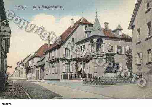 Ville de OSTHOFFEN, carte postale ancienne