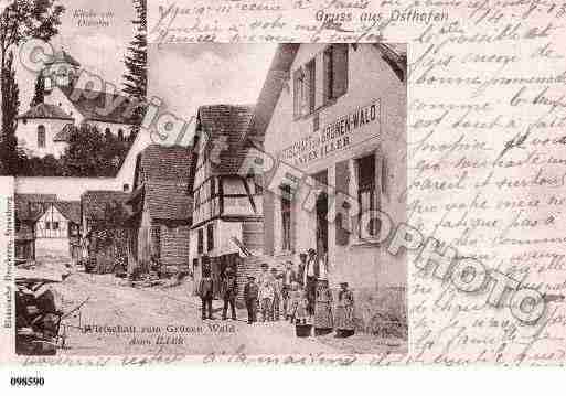 Ville de OSTHOFFEN, carte postale ancienne