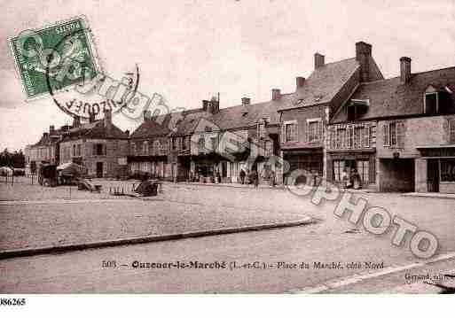 Ville de OUZOUERLEMARCHE, carte postale ancienne