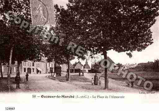 Ville de OUZOUERLEMARCHE, carte postale ancienne Ville de OUZOUERLEMARCHE, carte postale ancienne