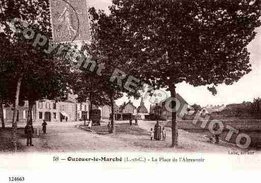 Ville de OUZOUERLEMARCHE, carte postale ancienne