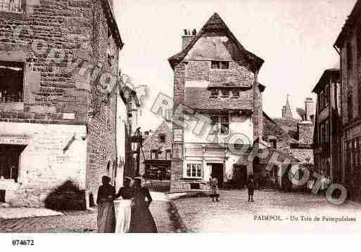 Ville de PAIMPOL, carte postale ancienne