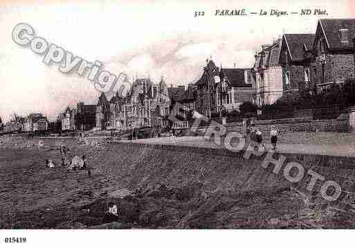 Ville de PARAME, carte postale ancienne