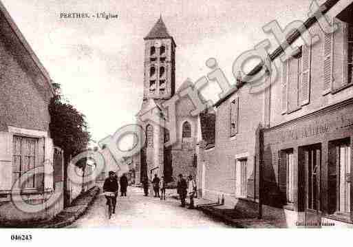 Ville de PERTHES, carte postale ancienne