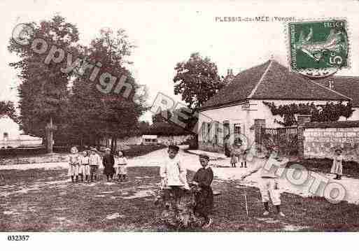 Ville de PLESSISDUMEE, carte postale ancienne