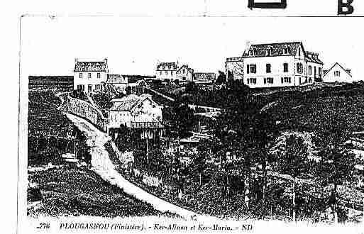 Ville de PLOUGASNOU, carte postale ancienne