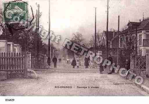 Ville de RISORANGIS, carte postale ancienne