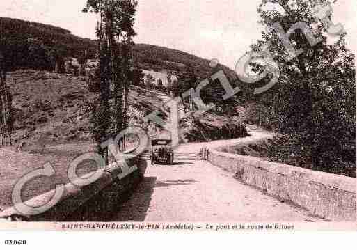 Ville de SAINTBARTHELEMYLEPIN, carte postale ancienne