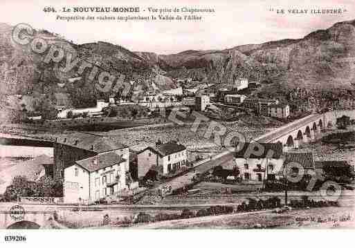 Ville de SAINTBONNETDEMONTAUROUX, carte postale ancienne Ville de SAINTBONNETDEMONTAUROUX, carte postale ancienne