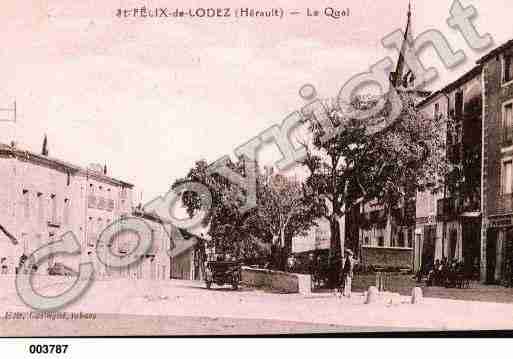 Ville de SAINTFELIXDELODEZ, carte postale ancienne