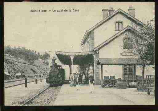 Ville de SAINTFLOUR, carte postale ancienne