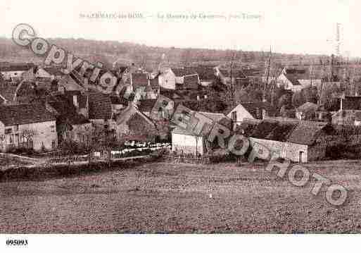 Ville de SAINTGERMAINDESBOIS, carte postale ancienne