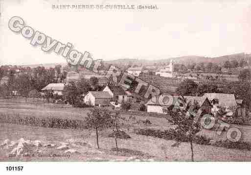 Ville de SAINTPIERREDECURTILLE, carte postale ancienne