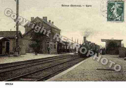 Ville de SALEUX, carte postale ancienne