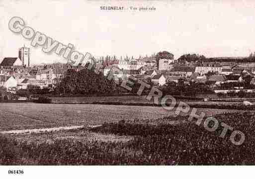 Ville de SEIGNELAY, carte postale ancienne