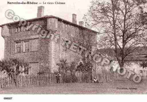 Ville de SEREZINDURHONE, carte postale ancienne